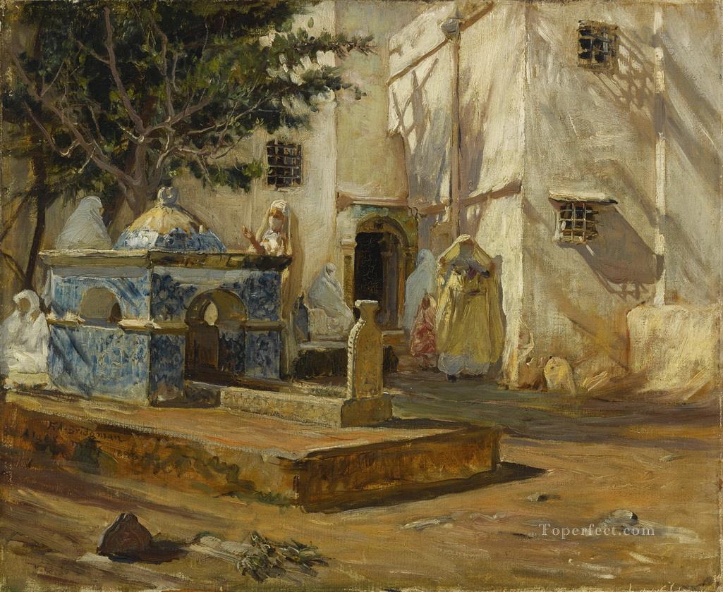 ALGER MAREH Frederick Arthur Bridgman Oil Paintings